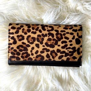 Leopard Print Clutch